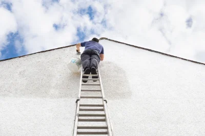 Peinture extérieure à Courtenot — façades et ravalement